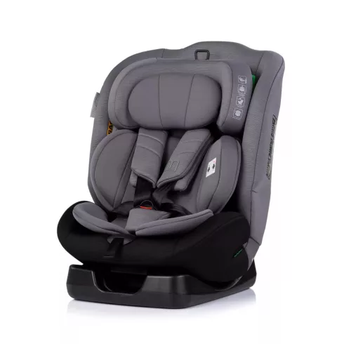 Chipolino Mondial autósülés I-Size 40-150cm - charcoal 