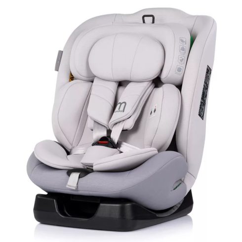 Chipolino Mondial autósülés I-Size 40-150cm - platinum