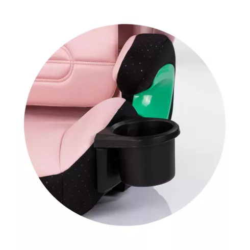 Chipolino Patrol autósülés Isofix 100-150cm - powder pink 