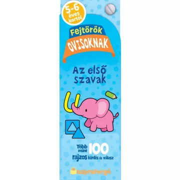 Fejtörők ovisoknak - Az első szavak