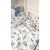 Baby Shop 4 részes babaágynemű - Kék repülőgép 
