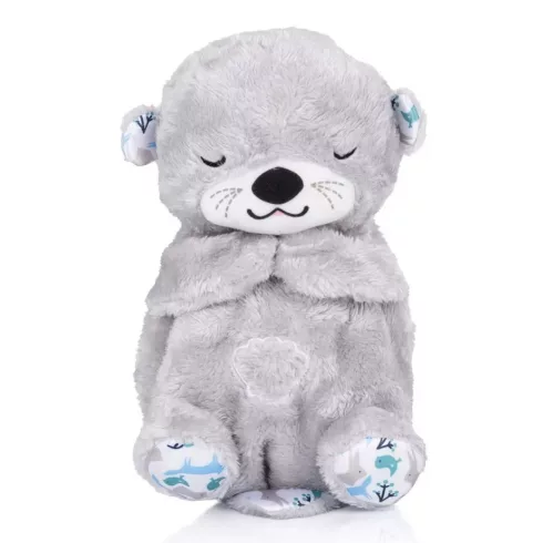 Chipolino Otter zenélő plüss játék - grey