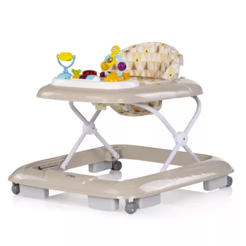Chipolino Baby Steps zenélő bébikomp - Beige