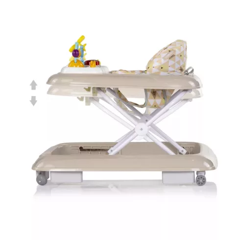 Chipolino Baby Steps zenélő bébikomp - Beige