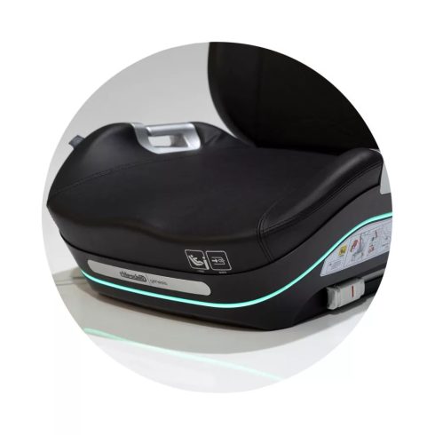 Chipolino Genesis Smart I-Size Isofix ülésmagasító 125-150 cm hőszabályozással - Noir