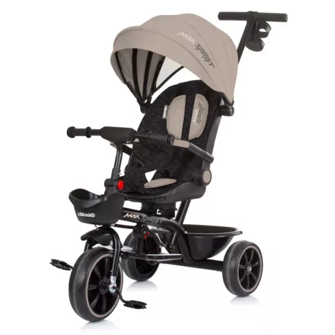 Chipolino Max Sport tricikli kupolával - Latte