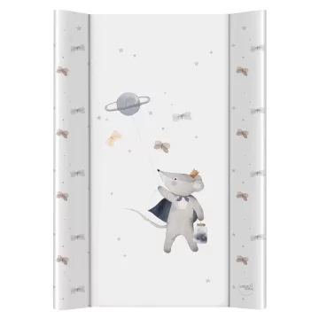   Ceba Baby merev pelenkázó lap 50*70 cm - Ultra Light Cosmic Mouse