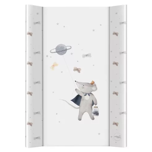Ceba Baby merev pelenkázó lap 50*70 cm - Ultra Light Cosmic Mouse