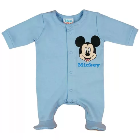 Disney  Mickey hosszú ujjú pamut rugdalózó (44) kék