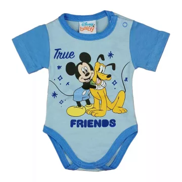 Rövid ujjú baba body Mickey egér mintával (62) - friends