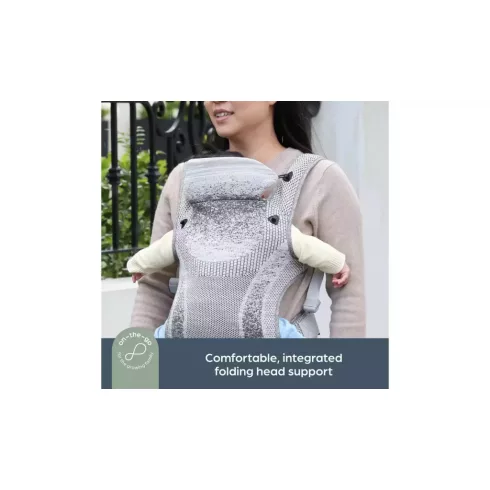 Dreambaby Inspire szövet babahordozó 15 kg-ig - szürke