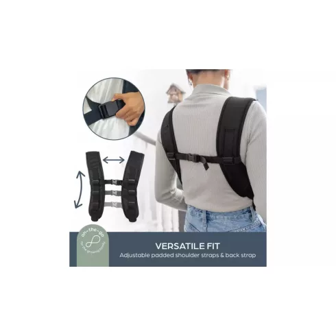 Dreambaby On the Move 3az1 ben babahordozó 12 kg-ig - fekete