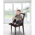 Dreambaby Grab 'n go textil székmagasító utazószék háttámlás székre - zig-zag grey
