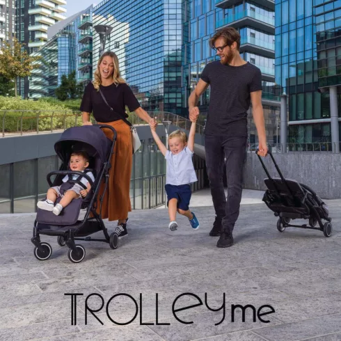 Chicco TROLLEYme babakocsi automata zárral  0h + Aurora Pink