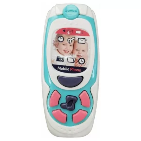 Chipolino Gyerekjáték mobiltelefon zenével és fénnyel - blue