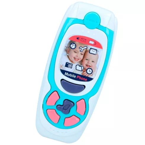 Chipolino Gyerekjáték mobiltelefon zenével és fénnyel - blue