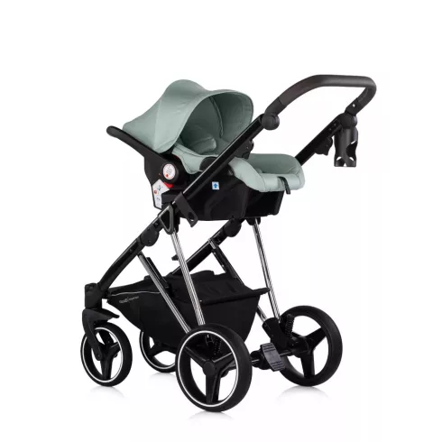 Chipolino Imperium 3 az 1-ben újszülött babakocsi - Matcha