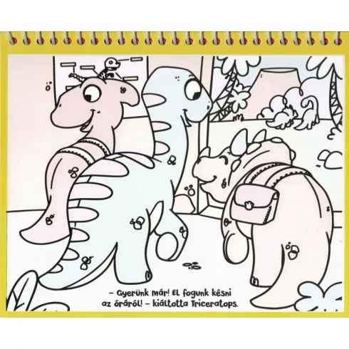 Varázsolj színeket - Dinoszauruszok 