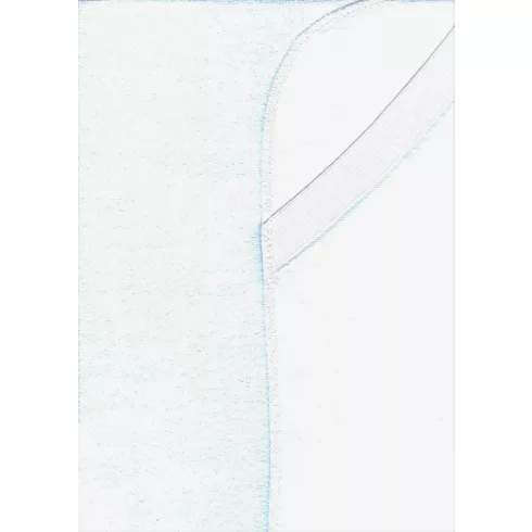 Baby Shop matracvédő lepedő 60*120 cm - világos kék