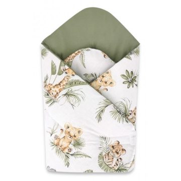 Baby Shop kókuszpólya 75x75cm - zöld szafari 