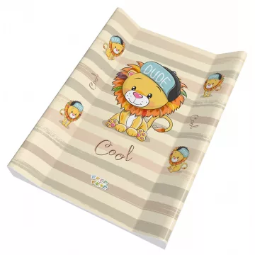   Babastar puha 2 ékes pelenkázó lap 50*70 cm - Beige oroszlán 