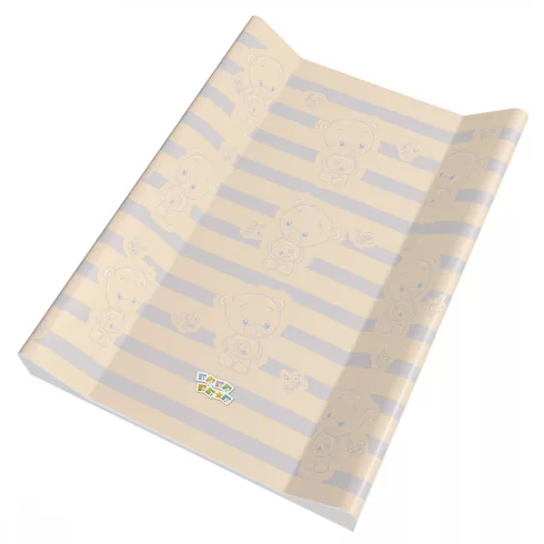 Babastar puha 2 ékes pelenkázó lap 50*70 cm - Levendula apró maci + pillangó 