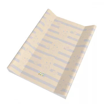   Babastar merev pelenkázó lap 50*80 cm - Levendula apró maci + pillangó 