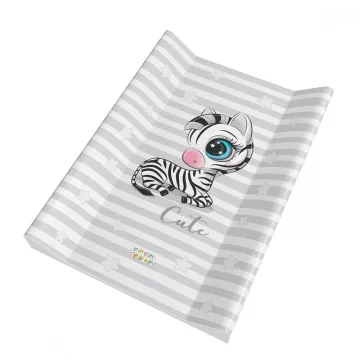 Babastar merev pelenkázó lap 50*80 cm - Szürke zebra 