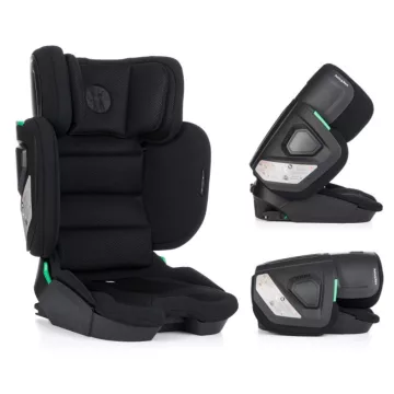   PETITE&MARS Flex Pro i-Size gyermekülés - 100-150 cm - Black Air 