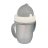   Canpol CUP with Straw szívószálas pohár 210 ml 9hó+  szürke 