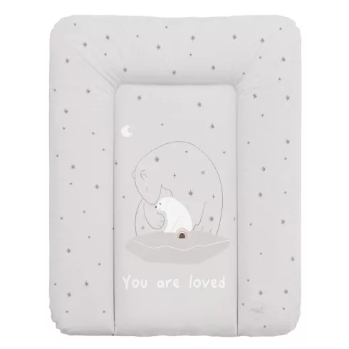Ceba Baby puha pelenkázó lap 50*70 cm - Basic Polar Bears