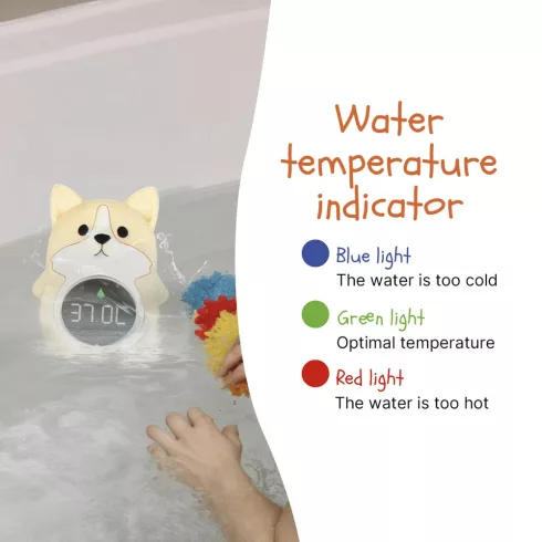 Zopa Szilikon digitális hőmérő 3 az 1-ben - Penguin