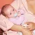 Tommee Tippee Newborn Újszülött szilikon cumi 0-2 hó 2 db - Puder/Krém
