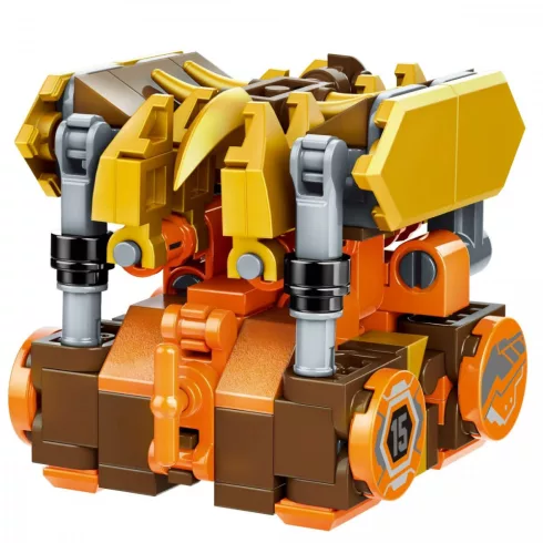 QMAN® 41215 készségfejlesztő építőjáték ÚJ: Csoda Kocka Acélgerincű Stegosaurus