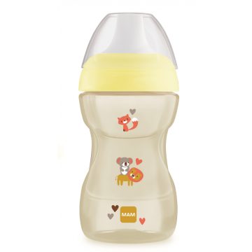 Mam 270 ml Fun to Drink Cup ivópohár - sárga oroszlán