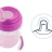   Chicco Training Cup 2in1 gyakorló-itatópohár kivehető szeleppel 6m+ 200ml - lila