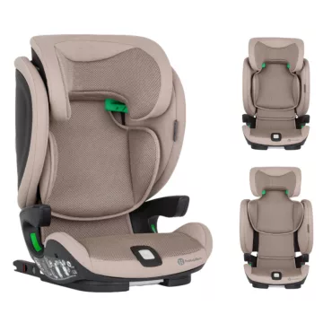   PETITE&MARS Elite Fix Pro i-Size gyermekülés - 100-150 cm - Tan Brown Air