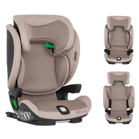 PETITE&MARS Elite Fix Pro i-Size gyermekülés - 100-150 cm - Tan Brown Air