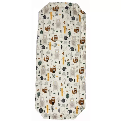 Baby Bruin Óvodai derékalj  124*52cm (+-2cm) - róka,süni,maci