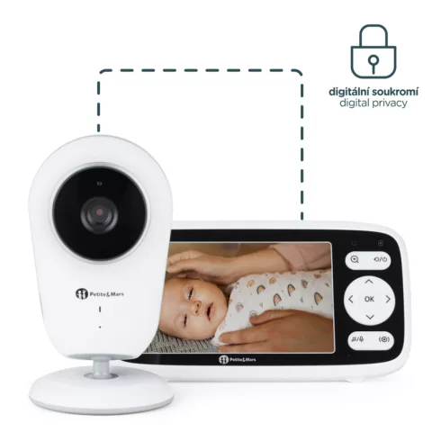 PETITE&MARS digitális bébiőr NANO 4.0