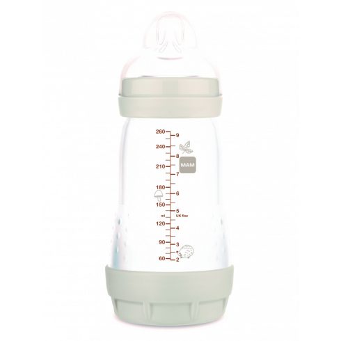 MAM Anti-Colic Matt Forest 260ml cumisüveg 2+ szürke nyuszi 