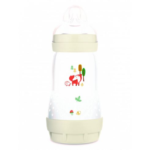 MAM Anti-Colic Matt Forest 260ml cumisüveg 2+ bézs, róka 