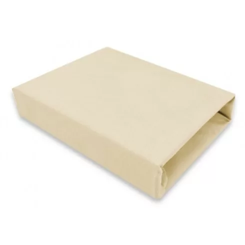 Baby Shop pamut,gumis lepedő 70*140 cm  - nugát