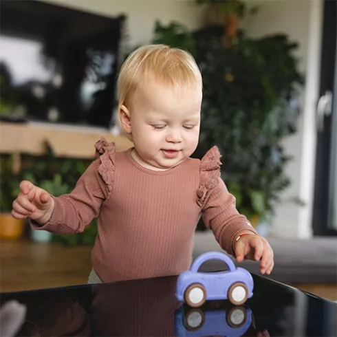 BabyOno csörgő  rágóka - autó 