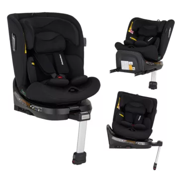   PETITE&MARS Twistguard Pro I-Size  autósülés 40-150cm - Coal Black Air