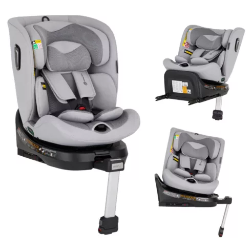 PETITE&MARS Twistguard Pro I-Size  autósülés 40-150cm - Gentle Grey Air