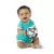 Bright Starts Oball RATTLE GOALS™ 10 cm - Black & White 0hó+