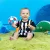 Bright Starts Oball RATTLE GOALS™ 10 cm - Red, White & Blue 0hó+
