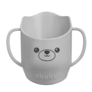 Akuku tanuló pohár 150 ml - szürke 