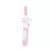 MAM Massaging Brush masszázsfogkefe 3+ - pasztell rózsaszín